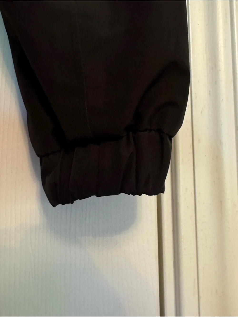 Helly Hansen Active Stripe Black and Charcoal Hooded Rain Jacket